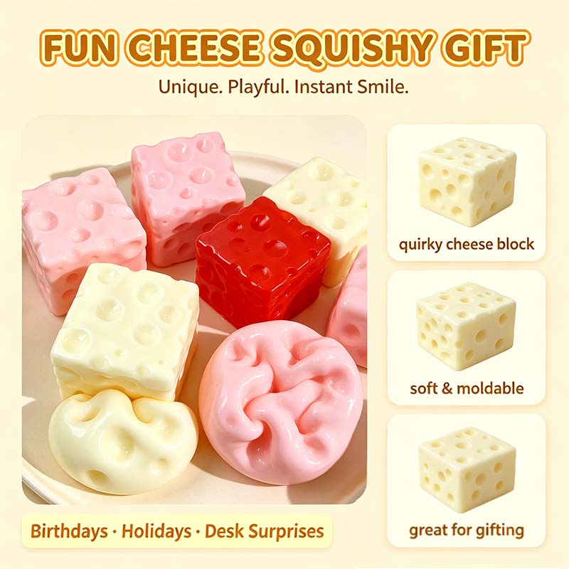 cheese cube squishy toy soft moldable petroleum jelly filled squeeze ball%F0%9F%A7%80 landing 08