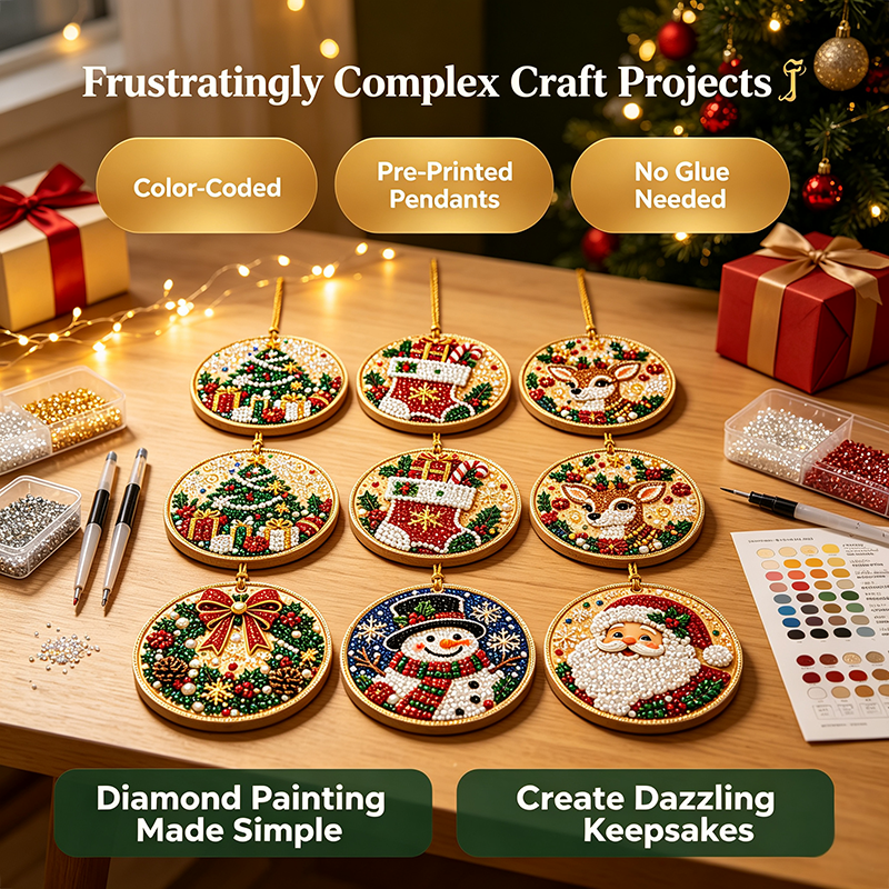 christmas diy diamond painting ornaments kit xmas tree hanging pendant%F0%9F%8E%84 landing 05