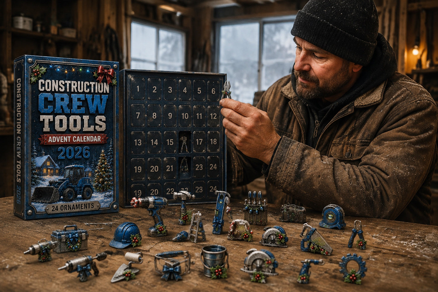 construction crew tools advent calendar landing 04