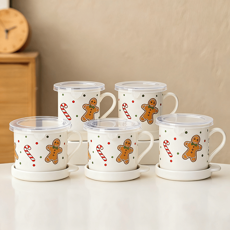 Christmas Sale – 25 oz Mug Meal Cup with Lid