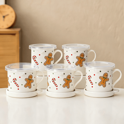 Christmas Sale – 25 oz Mug Meal Cup with Lid