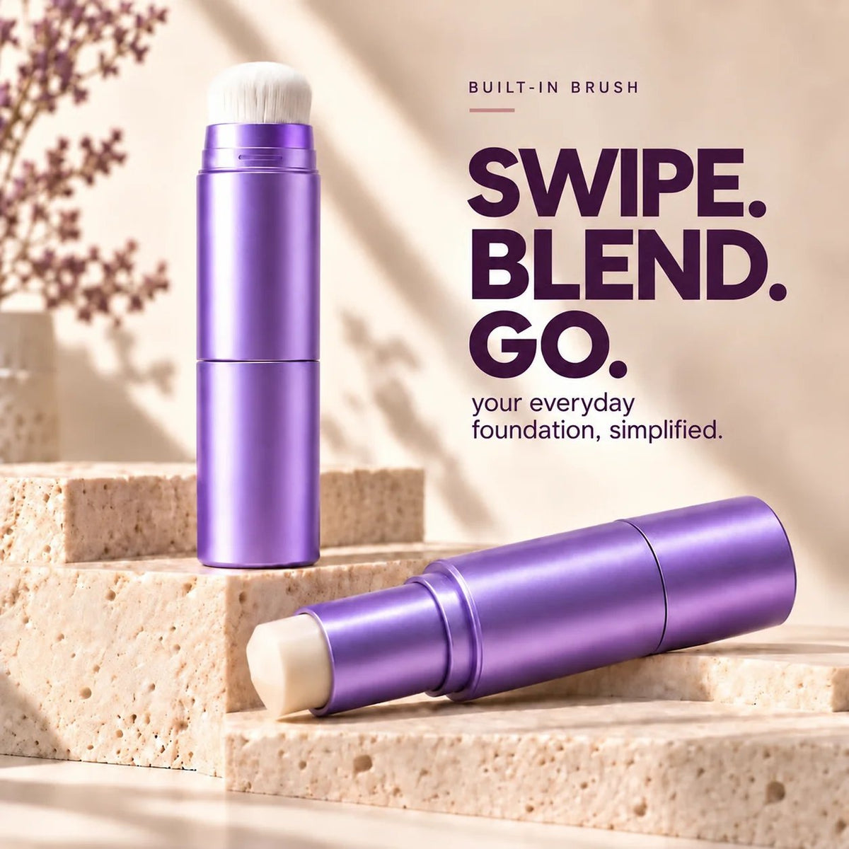 🌸Changing Foundation Stick – The stick that makes mature skin glow again