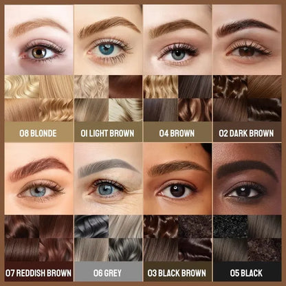✏️Original 4D Brush Tip Waterproof 2-in-1 Dual-Ended Eyebrow Pen