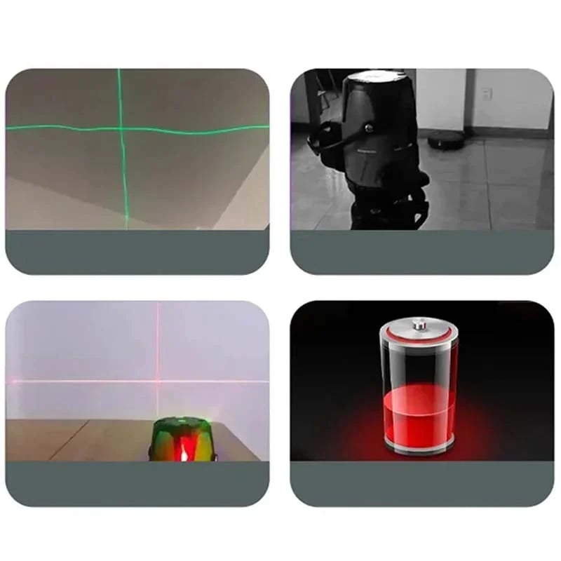 🔧90° Right‑Angle Laser Level Square | Infrared Line Marker for Tiling & DIY Projects