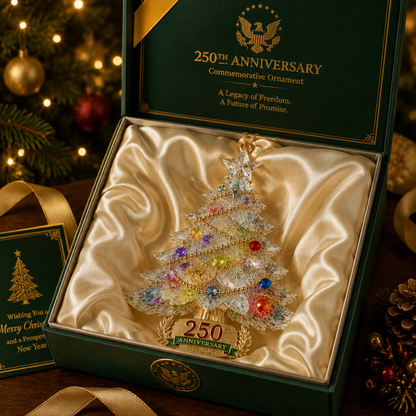 ✨250th Anniversary Crystal Christmas Tree