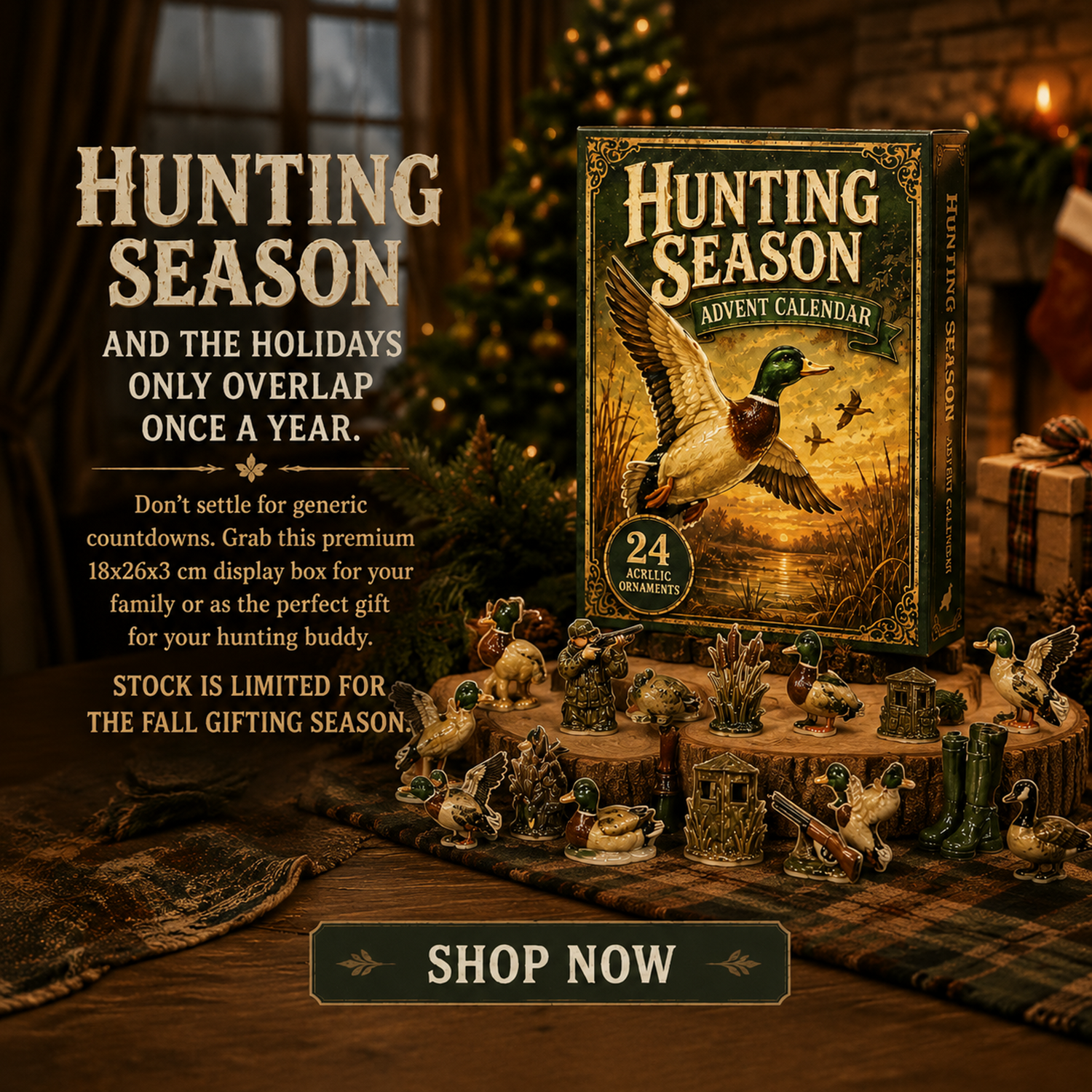 duck hunting season advent calendar 2026 landing 09