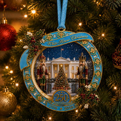 🔥"The Nutcracker" 250th Anniversary Ornament—Guarding the White House