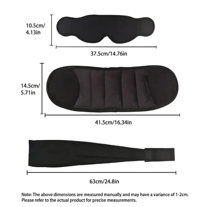 3-in-1 Airplane Sleep Support Travel Essentials for Comfort, Portable Sleep System