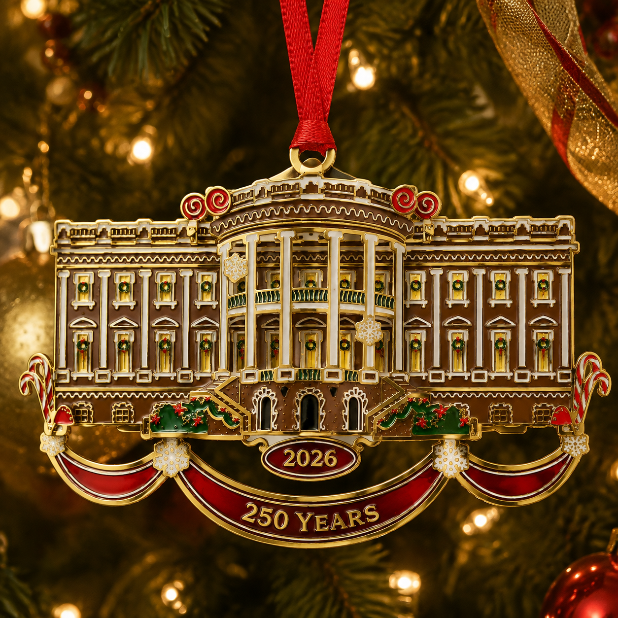 ✨White House Christmas tree ornaments