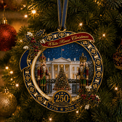 🔥"The Nutcracker" 250th Anniversary Ornament—Guarding the White House