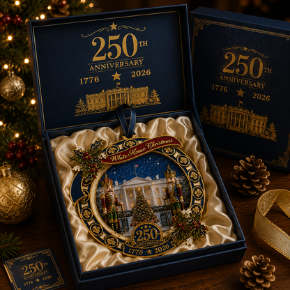 🔥"The Nutcracker" 250th Anniversary Ornament—Guarding the White House