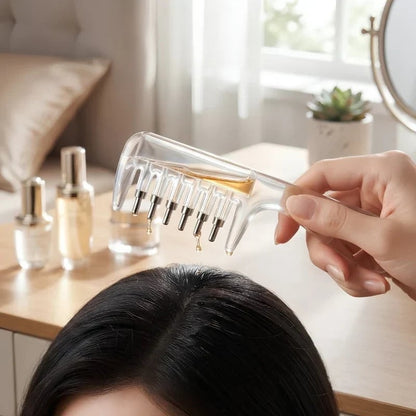 7 Teeths Scalp Oil Applicator Comb