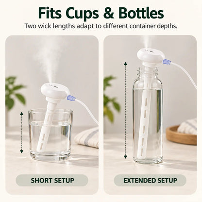 Dry Air Shouldn’t Follow You Everywhere — Portable USB Humidifier