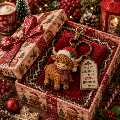 🎄 🎄 2026 Christmas Character Keychain Gift Box🎁