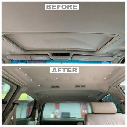 Car Roof Headliner Repair Clips – Fabric-Covered Retainer Buttons for Sagging Auto Ceiling Liner