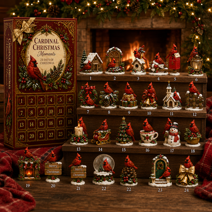 🔥Last 30 pcs✨⏰Last day 50% off🔥✨24-Day Advent Calendar - Cardinal