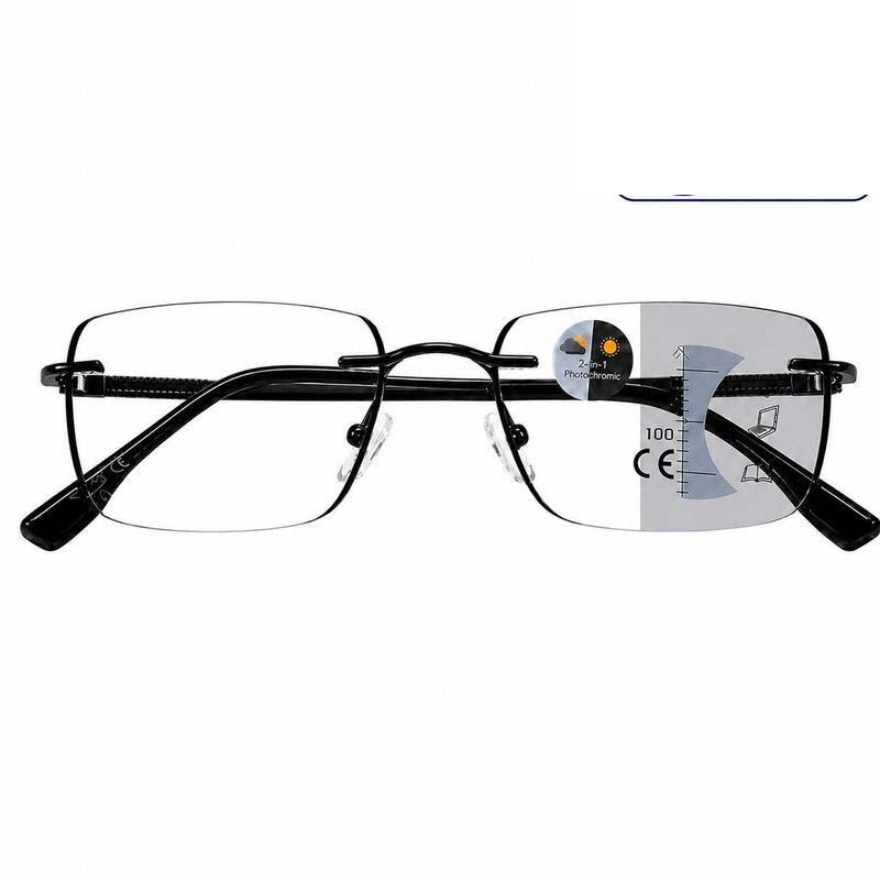 Unisex Progressive Multifocal Photochromic Reading Eyeglasses 👓