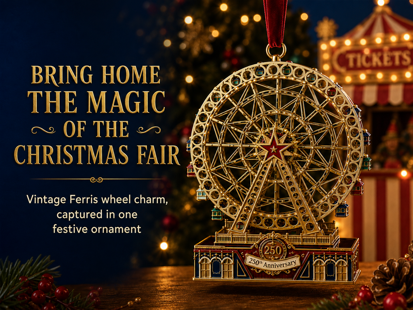 ferris wheel christmas tree ornament landing 01