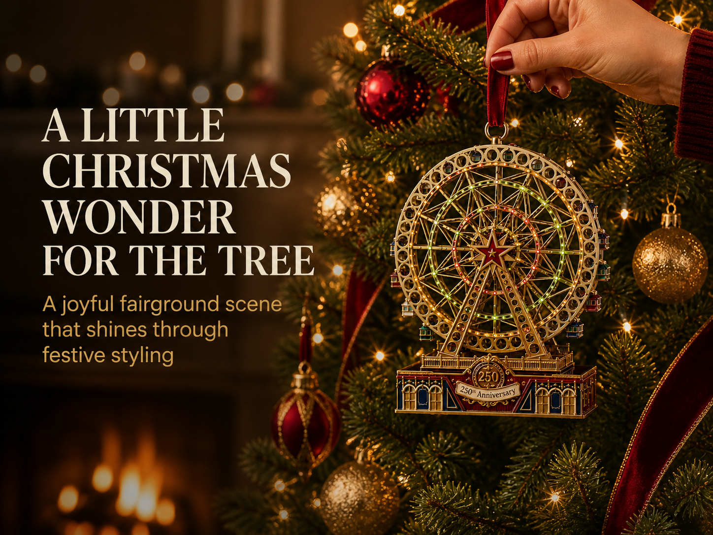 ferris wheel christmas tree ornament landing 03