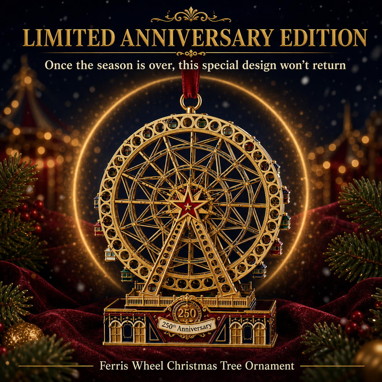 ferris wheel christmas tree ornament landing 06