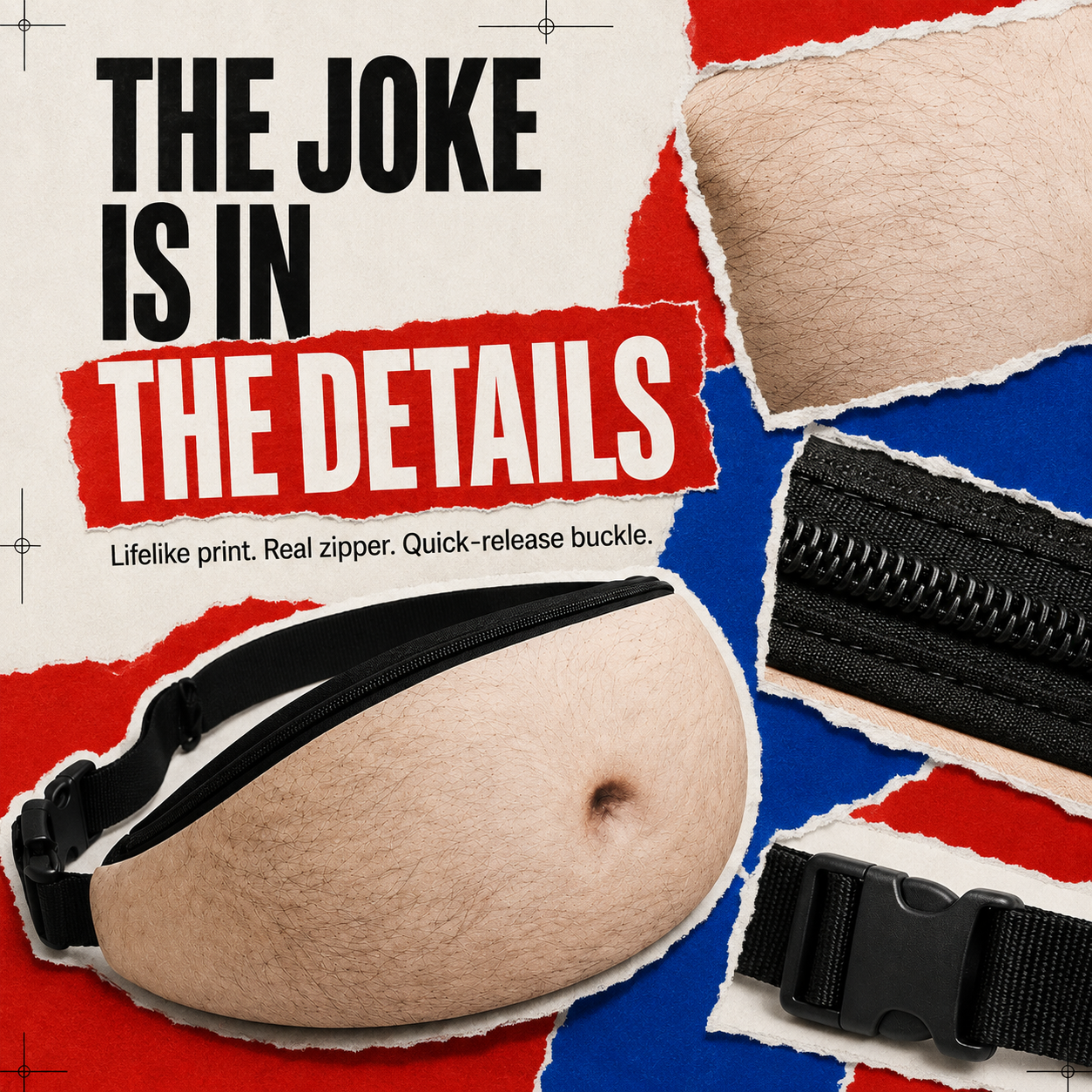funny dad bod fanny pack for men women landing 04