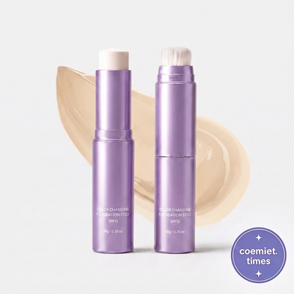 Korea 2 in 1 Color Changing Foundation Stick 🌟
