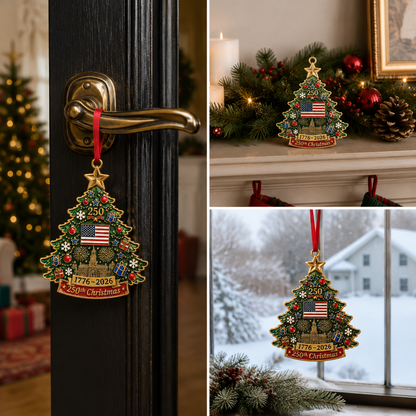🎉🇺🇸 Limited Edition!🔥🔥🎄 A Perfect Patriotic Christmas Keepsake For A Historic Year
