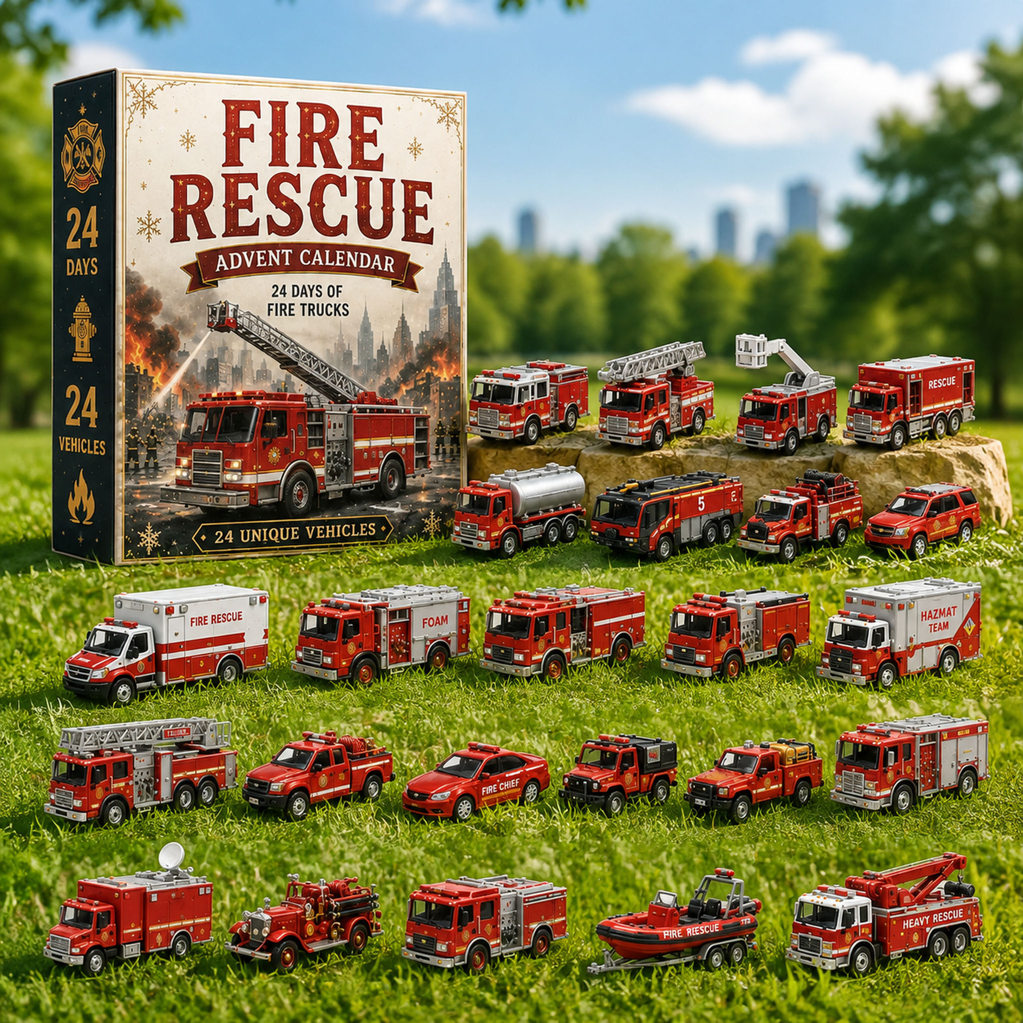 🚒Fire Rescue 24-Day Advent Calendar