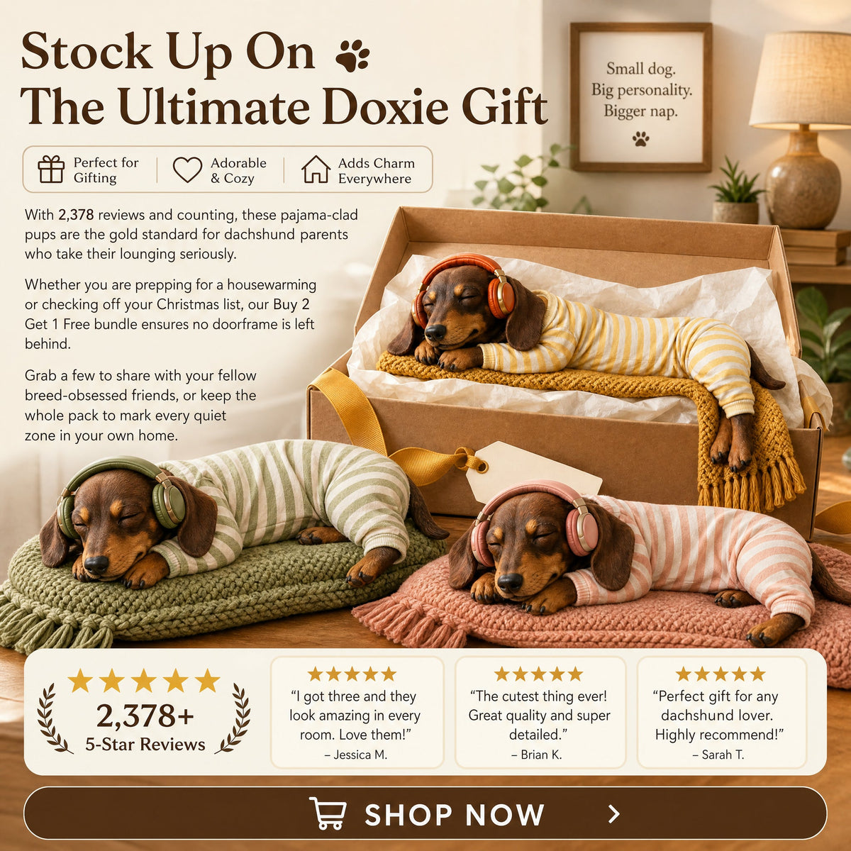 sleeping dachshund topper landing 09