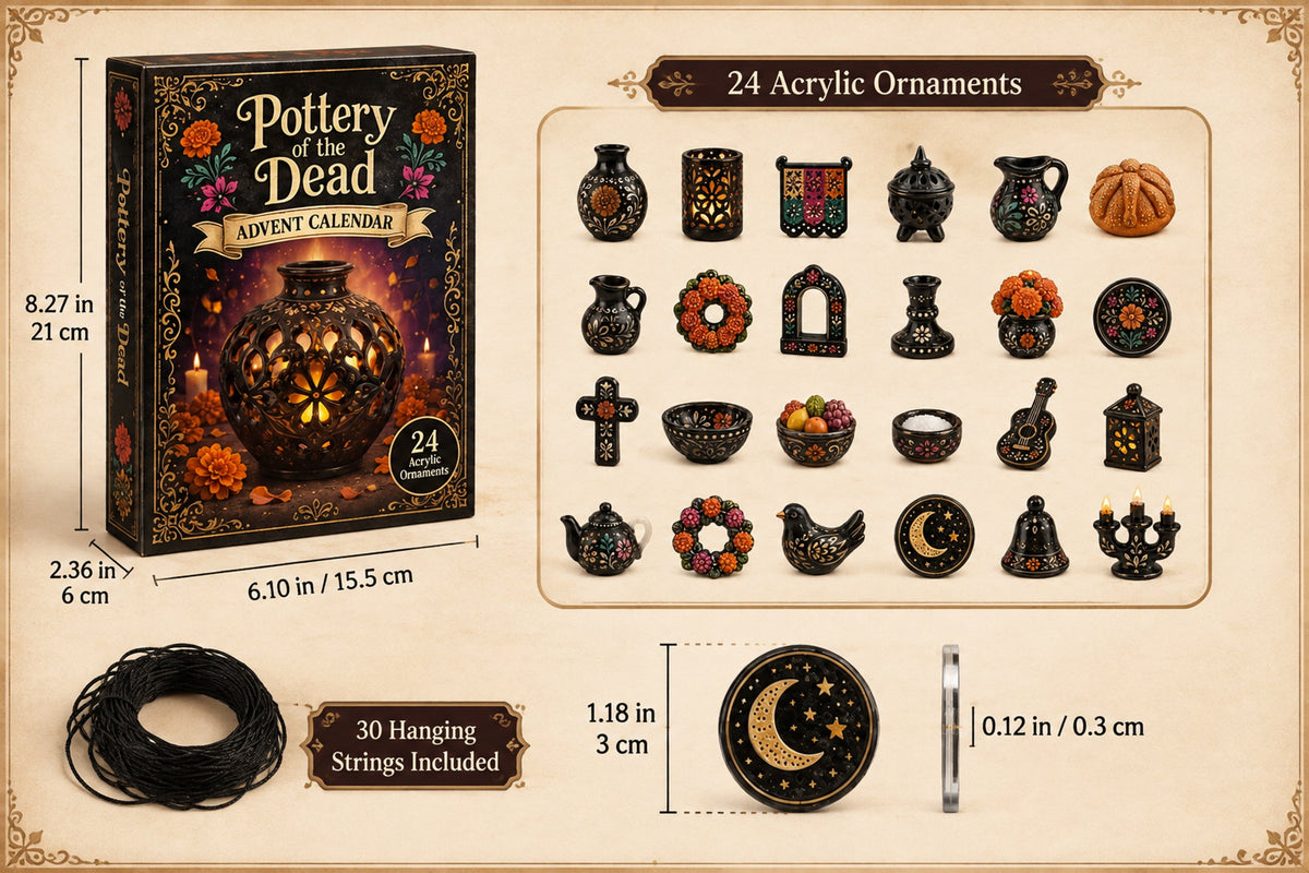 pottery of the dead advent calendar 2026 landing 07