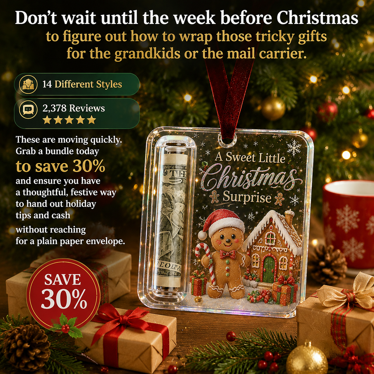 ornament make cash feel like a real landing 09