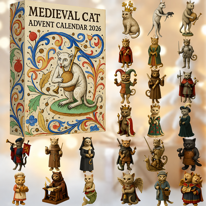 🔥Limited Edition, Only 100 Sets Left! - ✨Medieval Cat Advent Calendar 2026