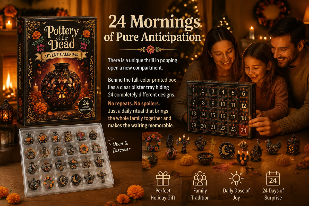 pottery of the dead advent calendar 2026 landing 05