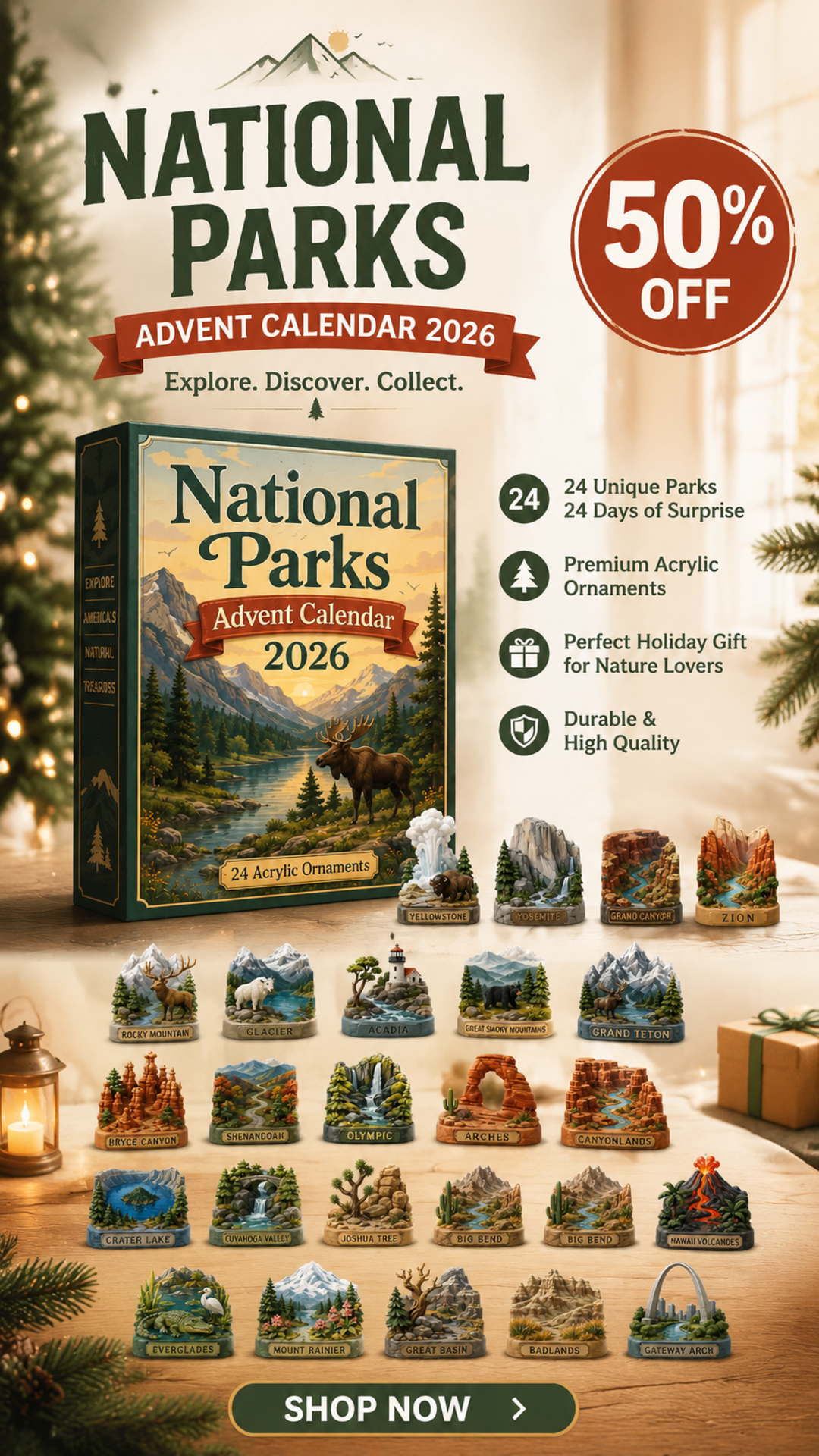 national parks advent calendar 2026 landing 02