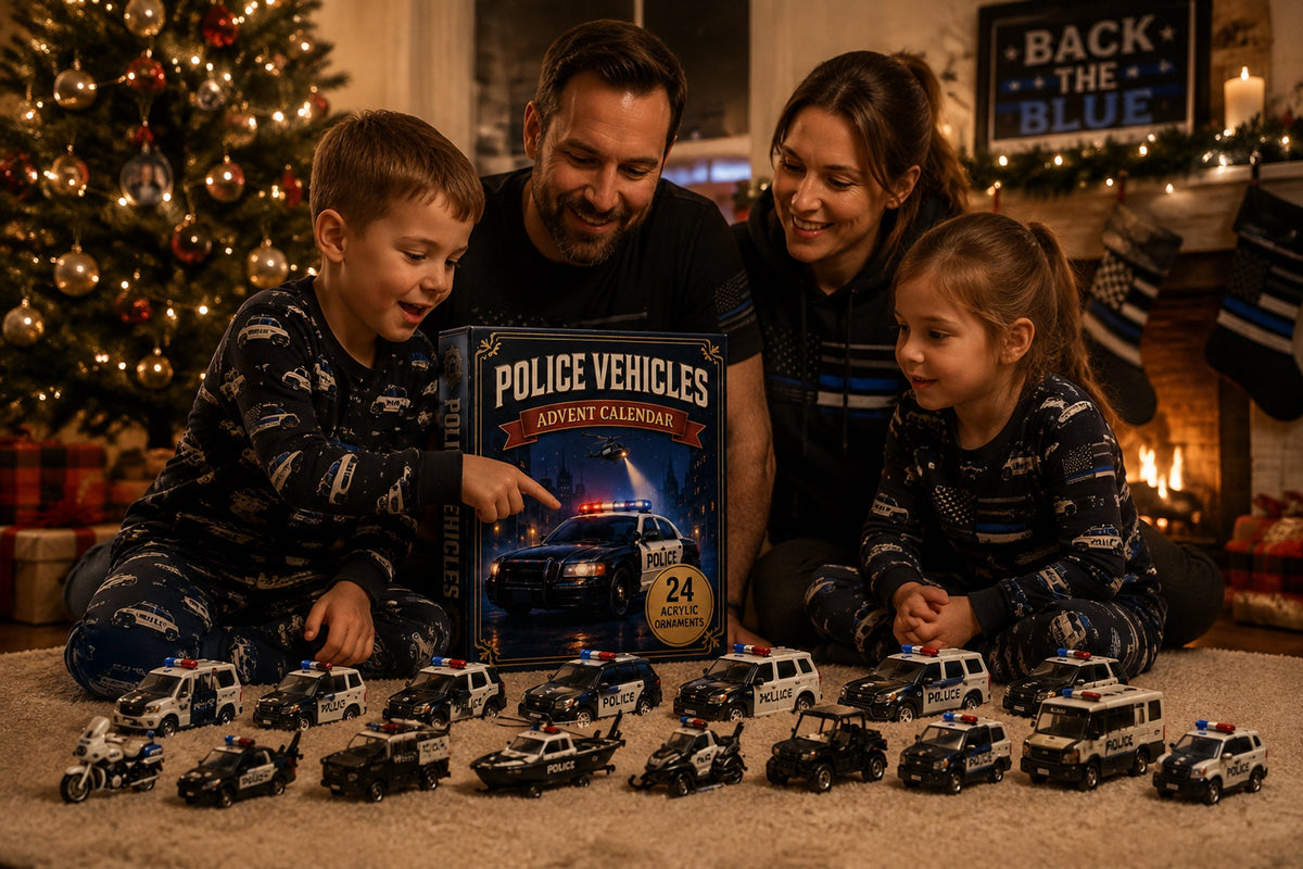 police vehicles fleet advent calendar 2026 landing 04