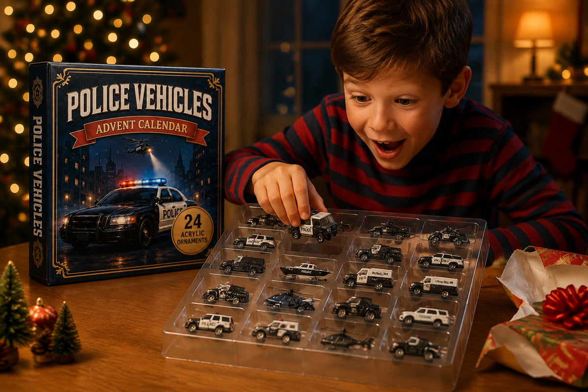 police vehicles fleet advent calendar 2026 landing 05