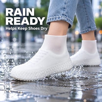 🌧️🥾 Buy 1 Get 1 Free – Outdoor Reusable Latex Rain Boot Covers | Waterproof & Durable ✨✨