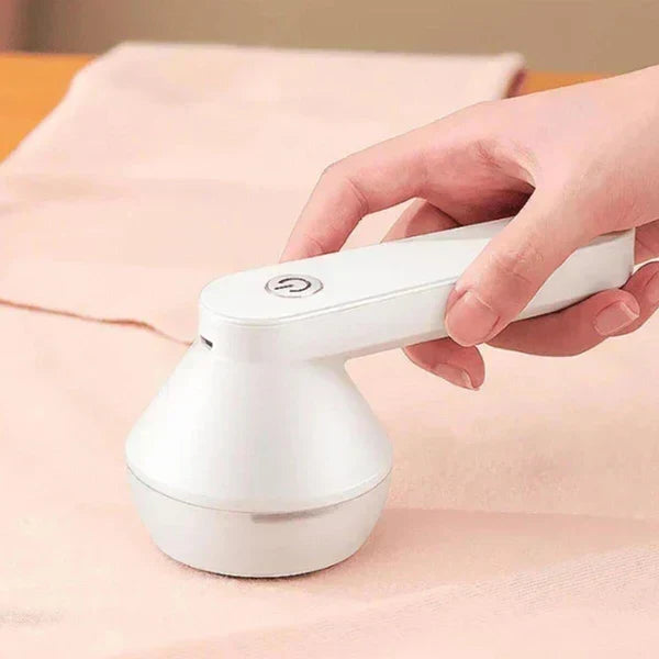 🔥HOT SALE🔥Rechargeable Fabric Shaver with 2 Replaceable Stainless Steel 6-Leaf Blades(1 Free Extra Included) | Lint Remover with 3-Speed Settings  - Efficient Sweater and Lint Shaver for Clothes, Removing Fuzz, Lint Balls, Pills, and Hairballs.