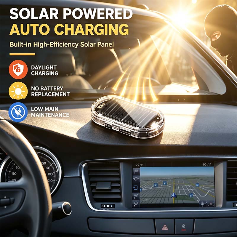 solar powered fake car alarm light auto light sensor led simulated security warning light%F0%9F%9A%A8 landing 05