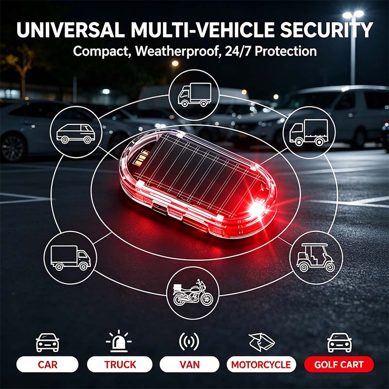 solar powered fake car alarm light auto light sensor led simulated security warning light%F0%9F%9A%A8 landing 08
