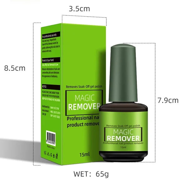 💅✨ Upgraded Magic Nail Polish Remover – Fast‑Acting, Gentle, Travel‑Ready 🌿
