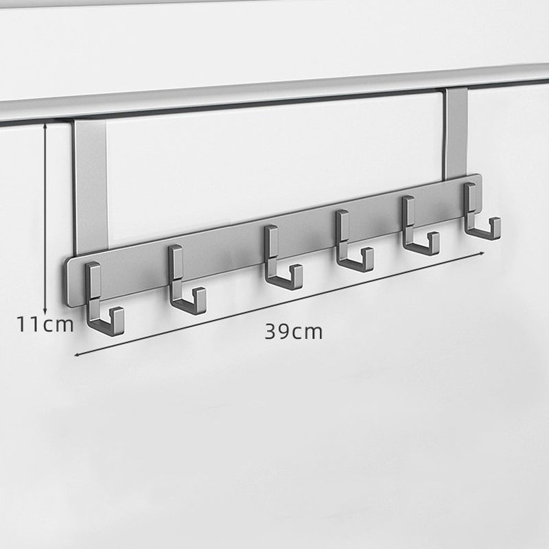 ✨No-Drill Over-Door Hook Rack