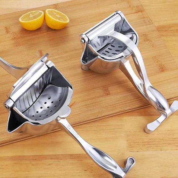 ⏳Time-Limited Special⏰ Stainless Steel Manual Juicer – Heavy Duty Citrus Squeezer & Fruit Press – Healthy Fresh Juice Maker for Kitchen & Bar 🥤