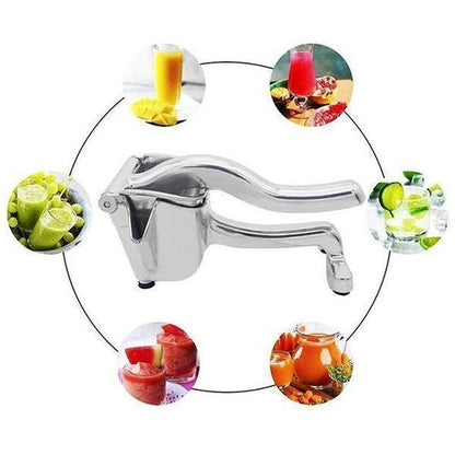 ⏳Time-Limited Special⏰ Stainless Steel Manual Juicer – Heavy Duty Citrus Squeezer & Fruit Press – Healthy Fresh Juice Maker for Kitchen & Bar 🥤