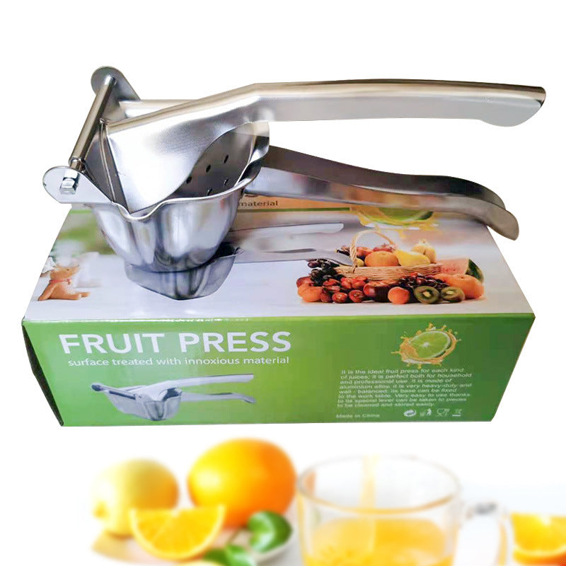 ⏳Time-Limited Special⏰ Stainless Steel Manual Juicer – Heavy Duty Citrus Squeezer & Fruit Press – Healthy Fresh Juice Maker for Kitchen & Bar 🥤
