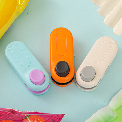 🌟 Cordless Mini Bag Sealer with Magnet | Christmas SALE 50% OFF | Rechargeable Portable Food Saver for Kitchen & Travel | Perfect Space-Saving Gift 🎄✨