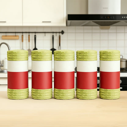 🧽 Reusable Tear-Off Cleaning Cloth Roll – Tear, Wipe, Wash & Reuse