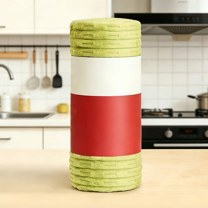 🧽 Reusable Tear-Off Cleaning Cloth Roll – Tear, Wipe, Wash & Reuse