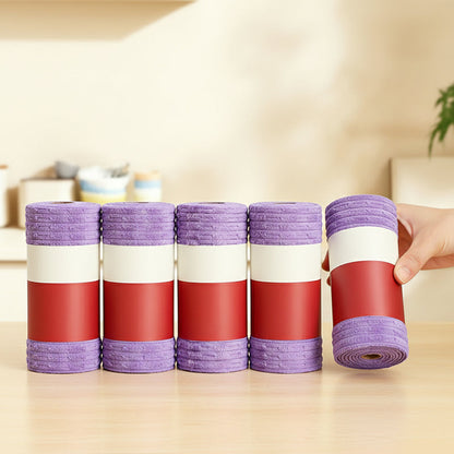 🧽 Reusable Tear-Off Cleaning Cloth Roll – Tear, Wipe, Wash & Reuse