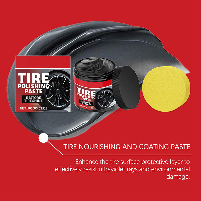 Wheel Shine Balm with Sponge Applicator
